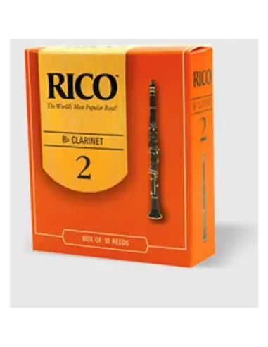 Caja 10 Cañas Clarinete Rico by D'Addario 2