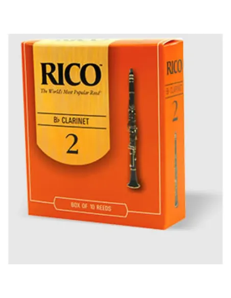 Caja 10 Cañas Clarinete Rico by D'Addario 2