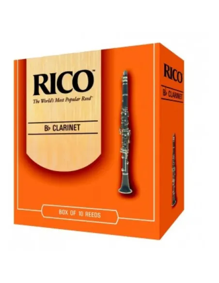 Caja 10 Cañas Clarinete Rico by D'Addario 2½