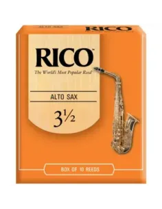 Caja 10 Cañas Saxo Alto Rico by D'Addario 3½ 2