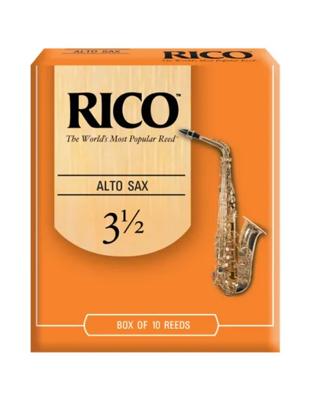Caja 10 Cañas Saxo Alto Rico by D'Addario 3½