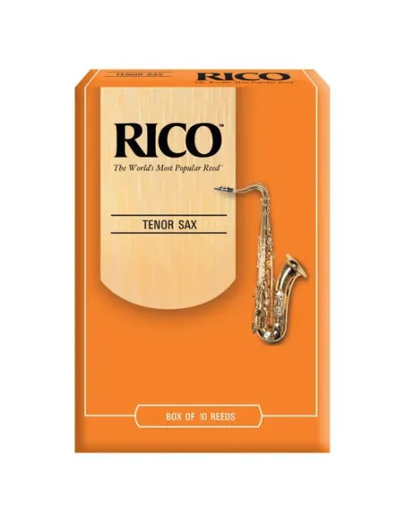 Caja 10 Cañas Saxo Tenor Rico by D'Addario 3½