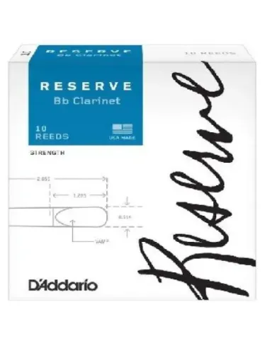Caja 10 Cañas Clarinete Organic Reserve by D'Addario 3
