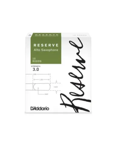 Caja 10 Cañas Saxo Alto Organic Reserve by D'Addario 3