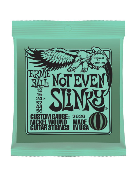 Juego Ernie Ball Eléctrica Slinky 2626 (012-056)
