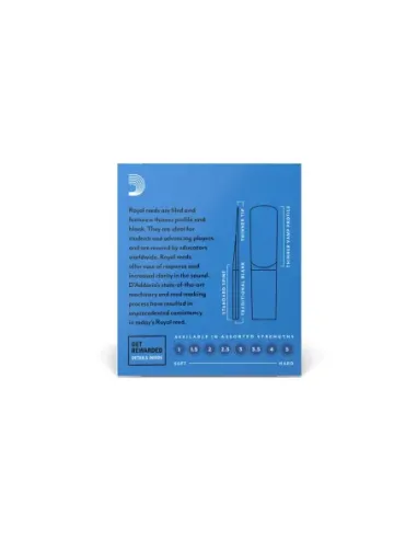 Caja 10 Cañas Saxo Alto Royal by D'Addario 1½