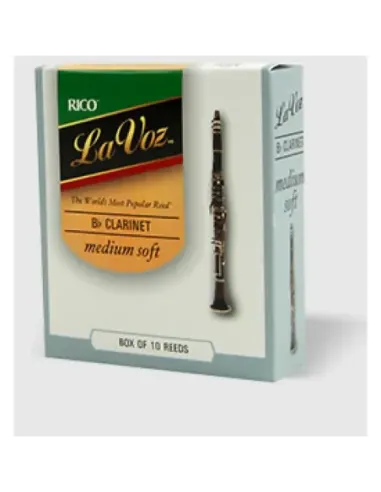 Caja 10 Cañas Clarinete La Voz by D'Addario Media