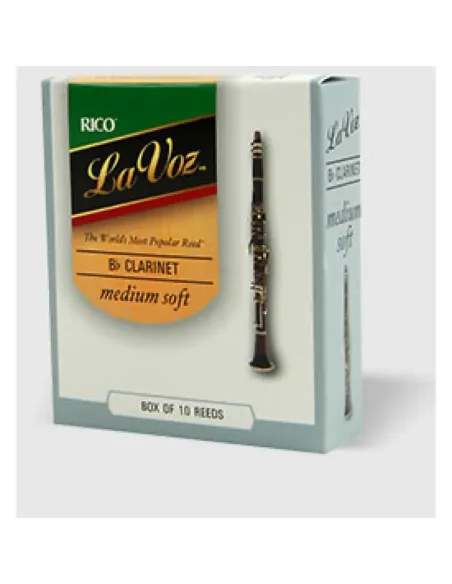 Caja 10 Cañas Clarinete La Voz by D'Addario Dura