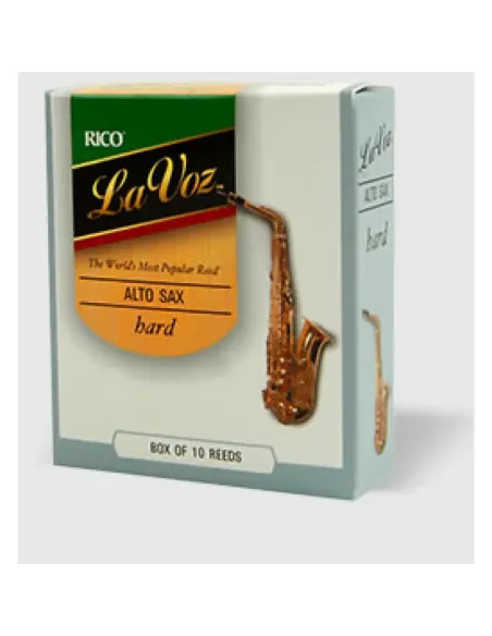Caja 10 Cañas Saxo Alto La Voz by D'Addario Blanda