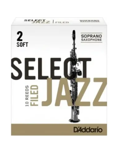 Caja 10 Cañas Saxo Soprano Select Jazz by D'Addario 3 Media Filed