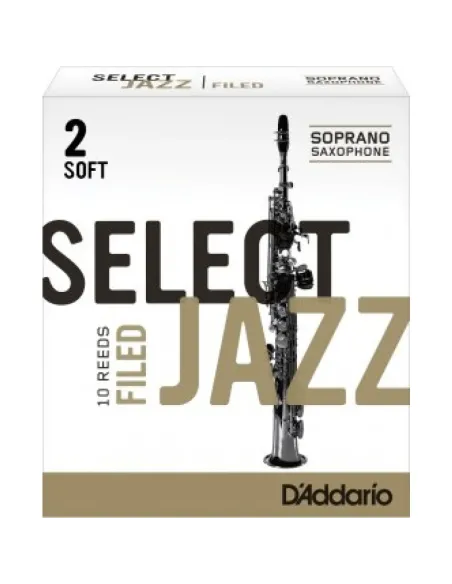 Caja 10 Cañas Saxo Soprano Select Jazz by D'Addario 3 Media Filed