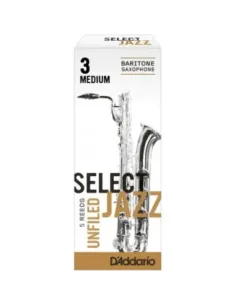 Caja 5 Cañas Saxo Barítono Select Jazz by D'Addario 3 Media Filed 2