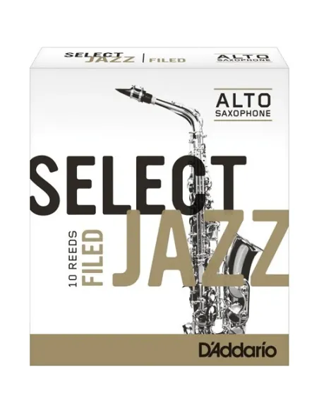 Caja 10 Cañas Saxo Alto Select Jazz by D'Addario 2 Suave Filed