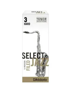 Caja 5 Cañas Saxo Tenor Select Jazz by D'Addario 3 Dura Filed 2