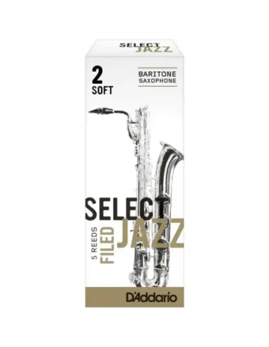 Caja 5 Cañas Saxo Barítono Select Jazz by D'Addario 2 Media Filed