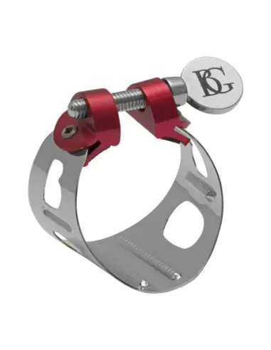 Abrazadera Clarinete/Saxo Alto BG Dúo Plateada LD