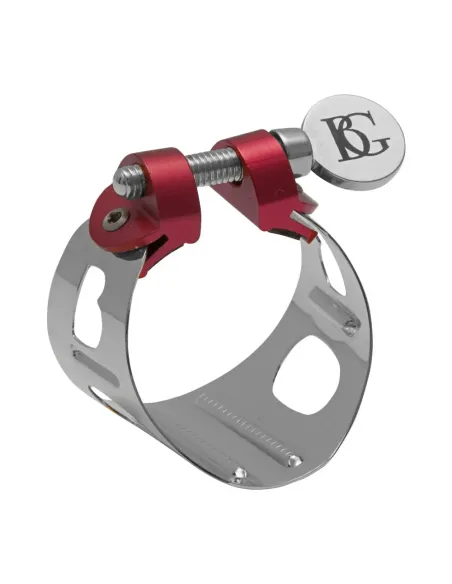 Abrazadera Clarinete/Saxo Alto BG Dúo Plateada LD