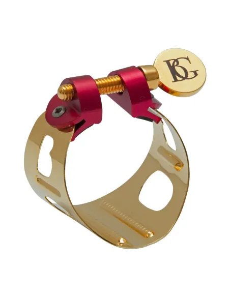 Abrazadera Clarinete/Saxo Alto BG Dúo Chapada Oro LD-1