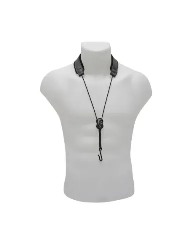 Cordón Saxo BG S-20M Cuero Con Gancho