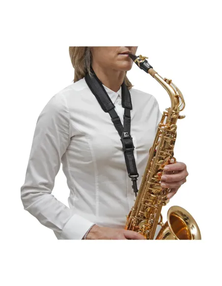 Cordón Saxo BG S-10ESH Ancho Al Cuello Elástico