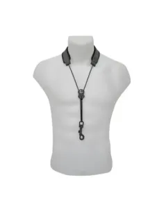 Cordón Saxo BG S-20SH Acolchado Cuero Negro 2