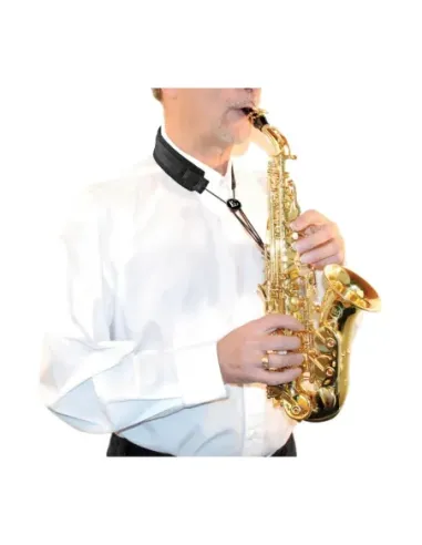 Cordón Saxo Soprano Curvo BG S-82M Nylon Clásico