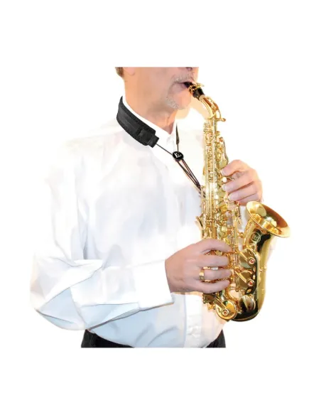 Cordón Saxo Soprano Curvo BG S-82M Nylon Clásico