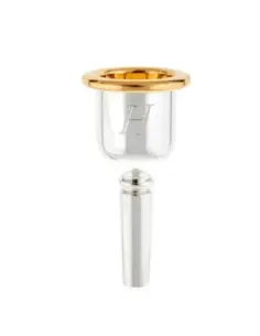Boquilla Tuba Denis Wick Heritage 3186-2L Plateada y Dorada 2