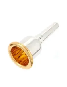 Boquilla Tuba Denis Wick Heritage 3186-4L Plateada y Dorada 2