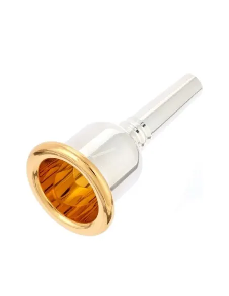 Boquilla Tuba Denis Wick Heritage 3186-4L Plateada y Dorada
