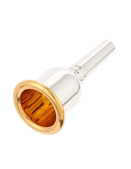 Boquilla Tuba Denis Wick Heritage 3186-5L Plateada y Dorada