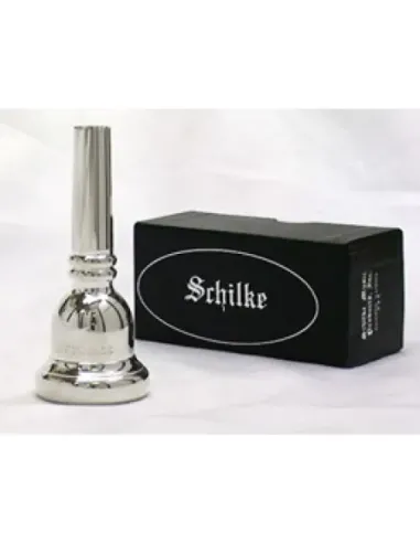 Boquilla Schilke Trombón Tubería Ancha 55-53 Plateada