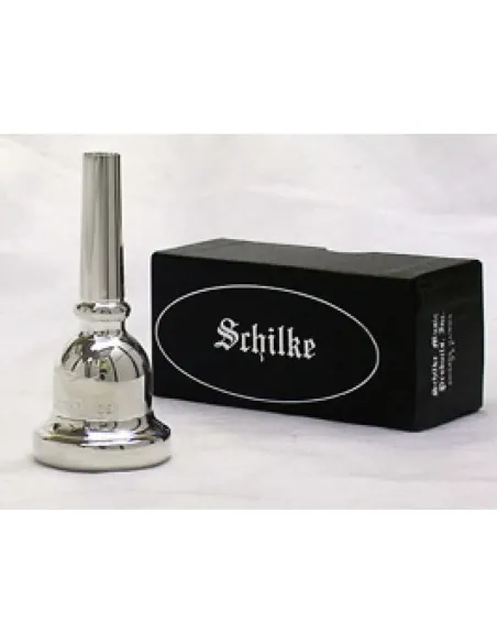 Boquilla Schilke Trombón Tubería Estrecha 45-53 Plateada