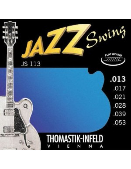 Juego Eléctrica Thomastik Jazz Swing JS-113 13-53