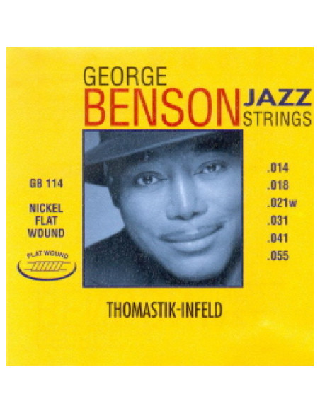 Juego Eléctrica Thomastik George Benson GB-114 14-55