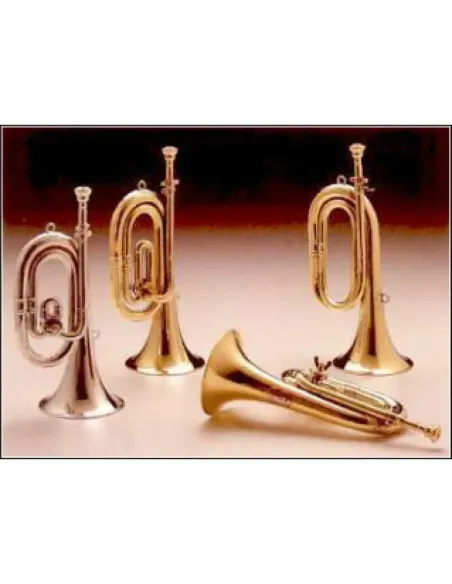 Corneta Honsuy Corta Do/Reb Mariposa Plateada 72300