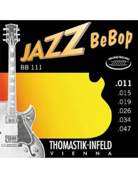Juego Eléctrica Thomastik Jazz Bebop BB-111 11-47
