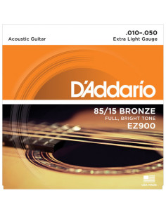 Juego Cuerdas Guitarra Acústica D'Addario EZ-900 010-050