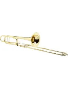 Trombón Fides Sib Con Transpositor Primera FTB-4025L Tuberia Ancha 2