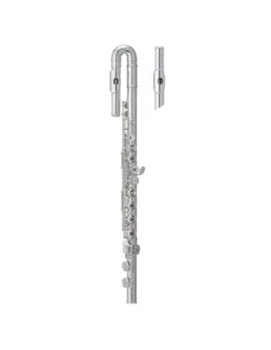 Flauta Pearl F505-REUS Quantz 2 Cabezas Platos Abiertos Desalineados