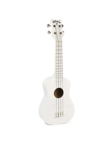 Ukelele Kohala Canvas Soprano KC-S Blanco para decorar