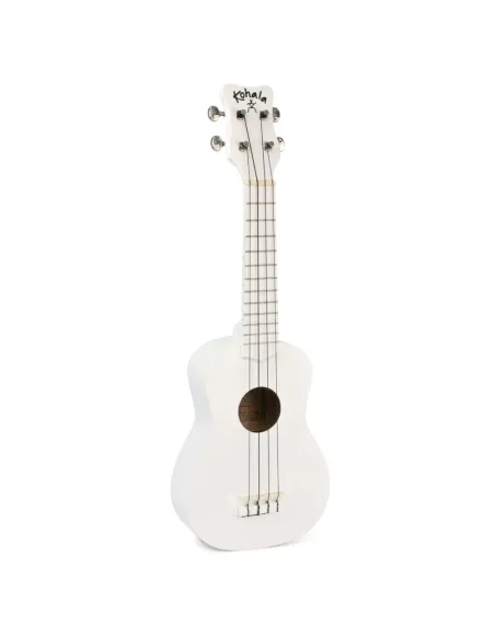Ukelele Kohala Canvas Soprano KC-S Blanco para decorar