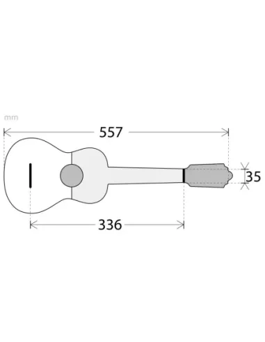 Cavaquinho APC Carrilhao ½ Tapa Palosanto 103