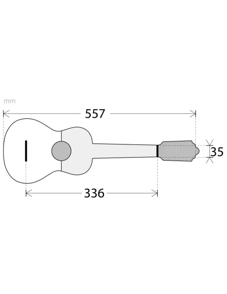 Cavaquinho APC Carrilhao ½ Tapa Palosanto 103