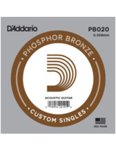Cuerda Guitarra Acústica D'Addario PB-056B