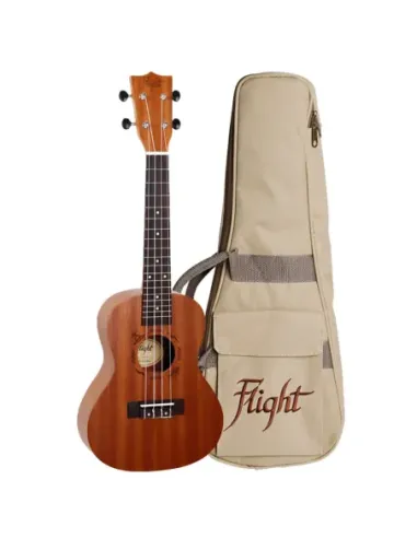 Ukelele Concert Flight NUC-310 Natural Sapelly