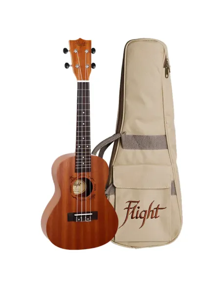 Ukelele Concert Flight NUC-310 Natural Sapelly