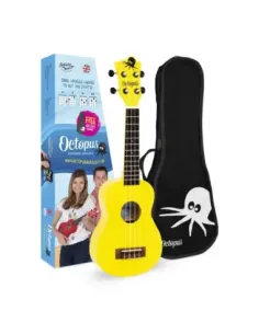 Ukelele Soprano Octopus UK-205YLS Amarillo 2