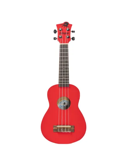 Ukelele Soprano Octopus UK-205RDS Rojo