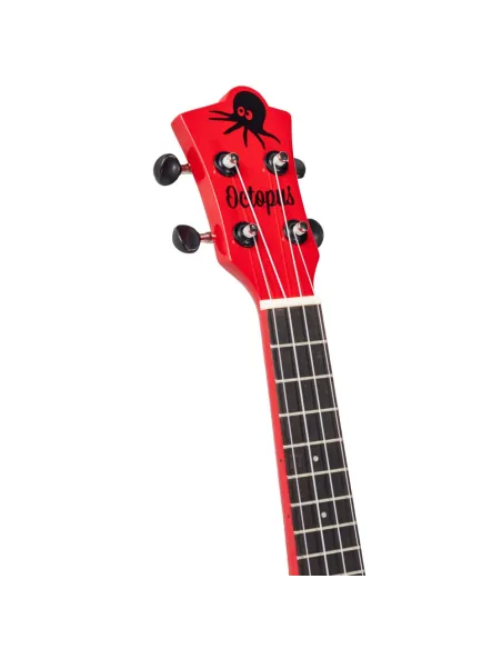 Ukelele Soprano Octopus UK-205RDS Rojo